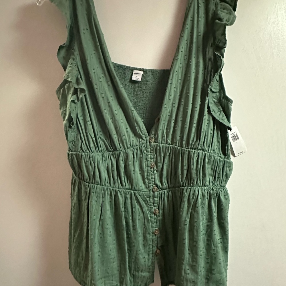 Old Navy, Large, Button down summer top